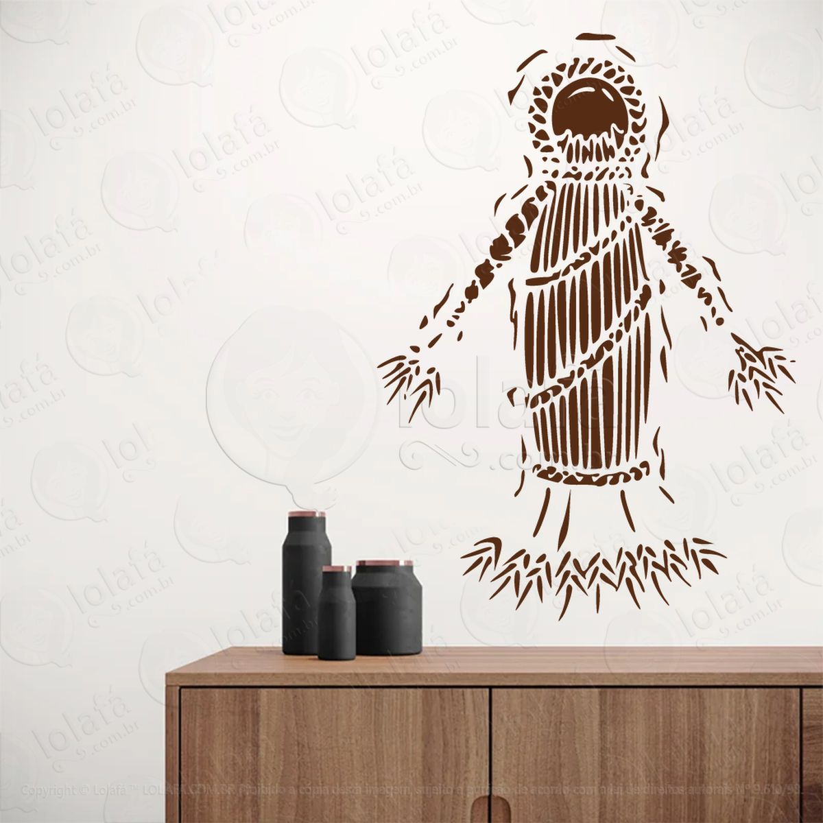 boneca de milho corn dolly adesivos para altar ocultista mod:9