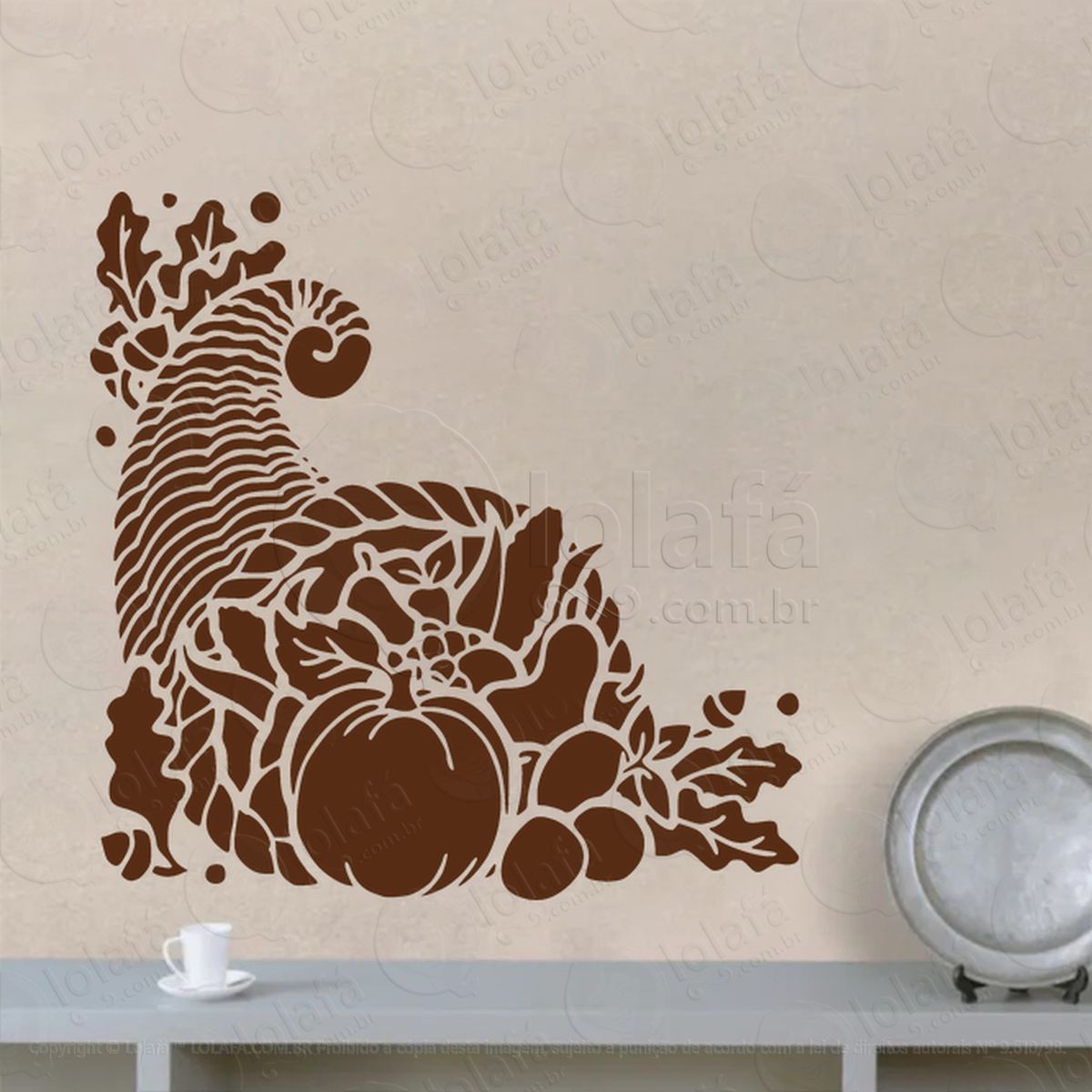 cornucópia adesivos para altar ocultista mod:10