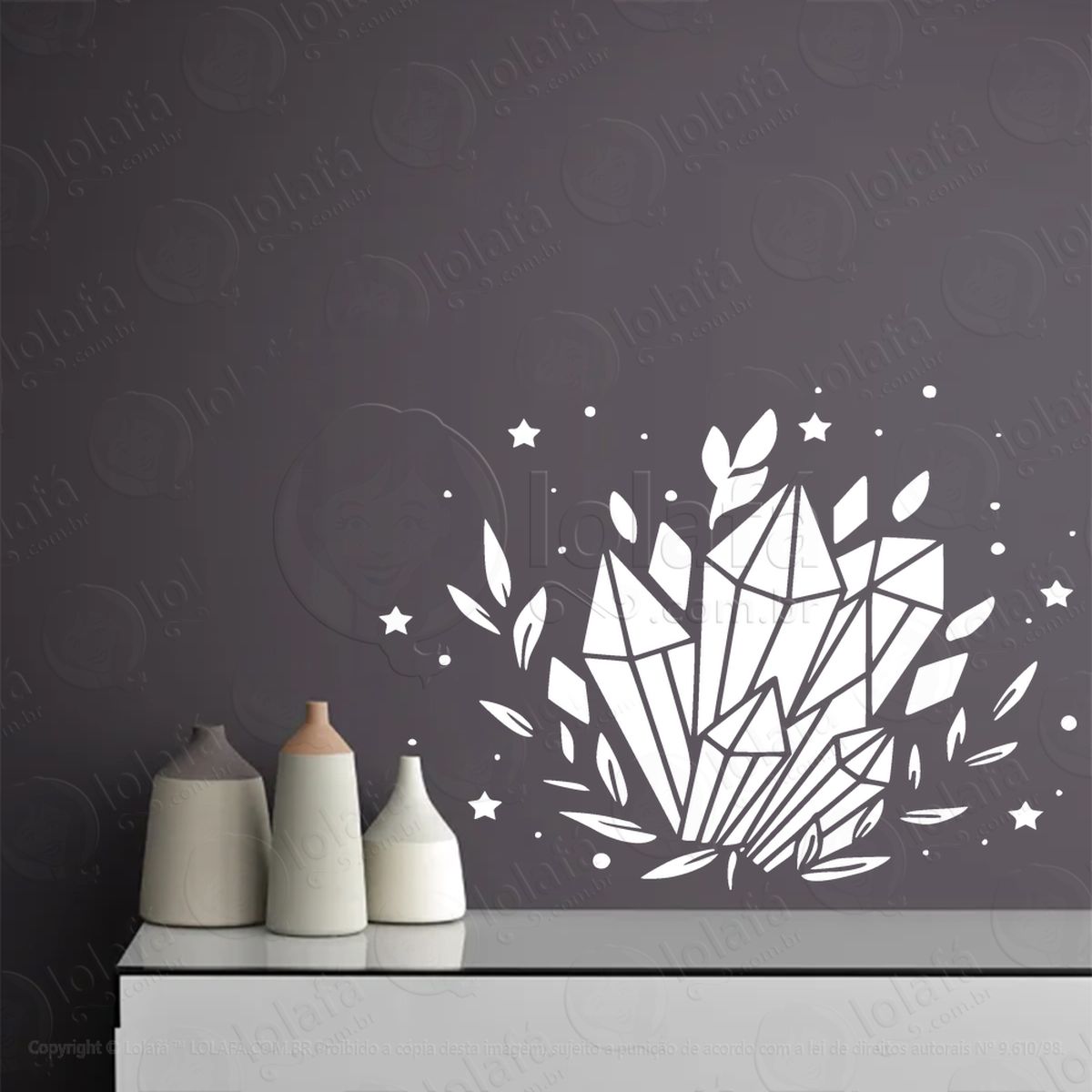 cristais adesivos para altar ocultista mod:15