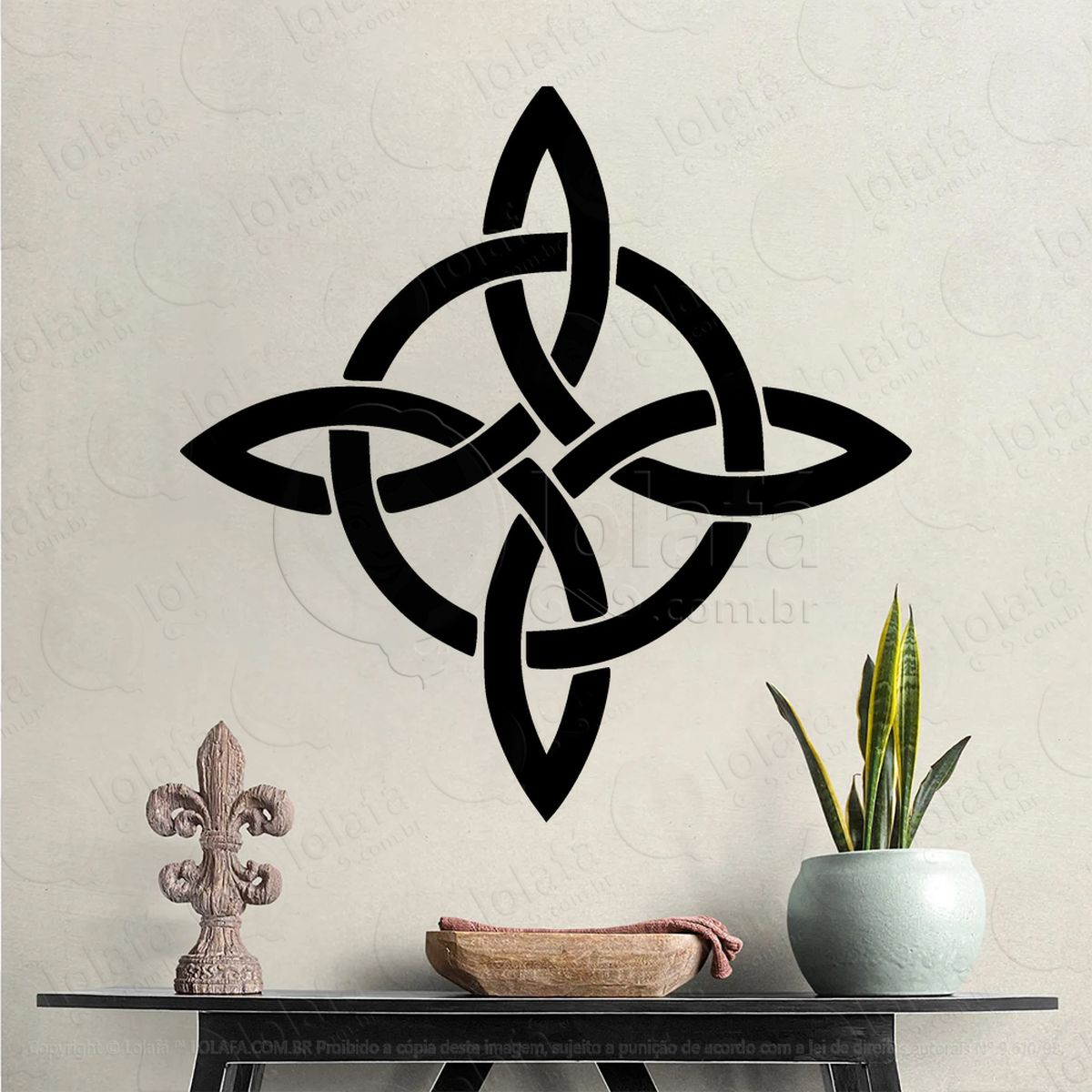 nó de bruxa witches knot adesivos para altar ocultista mod:32