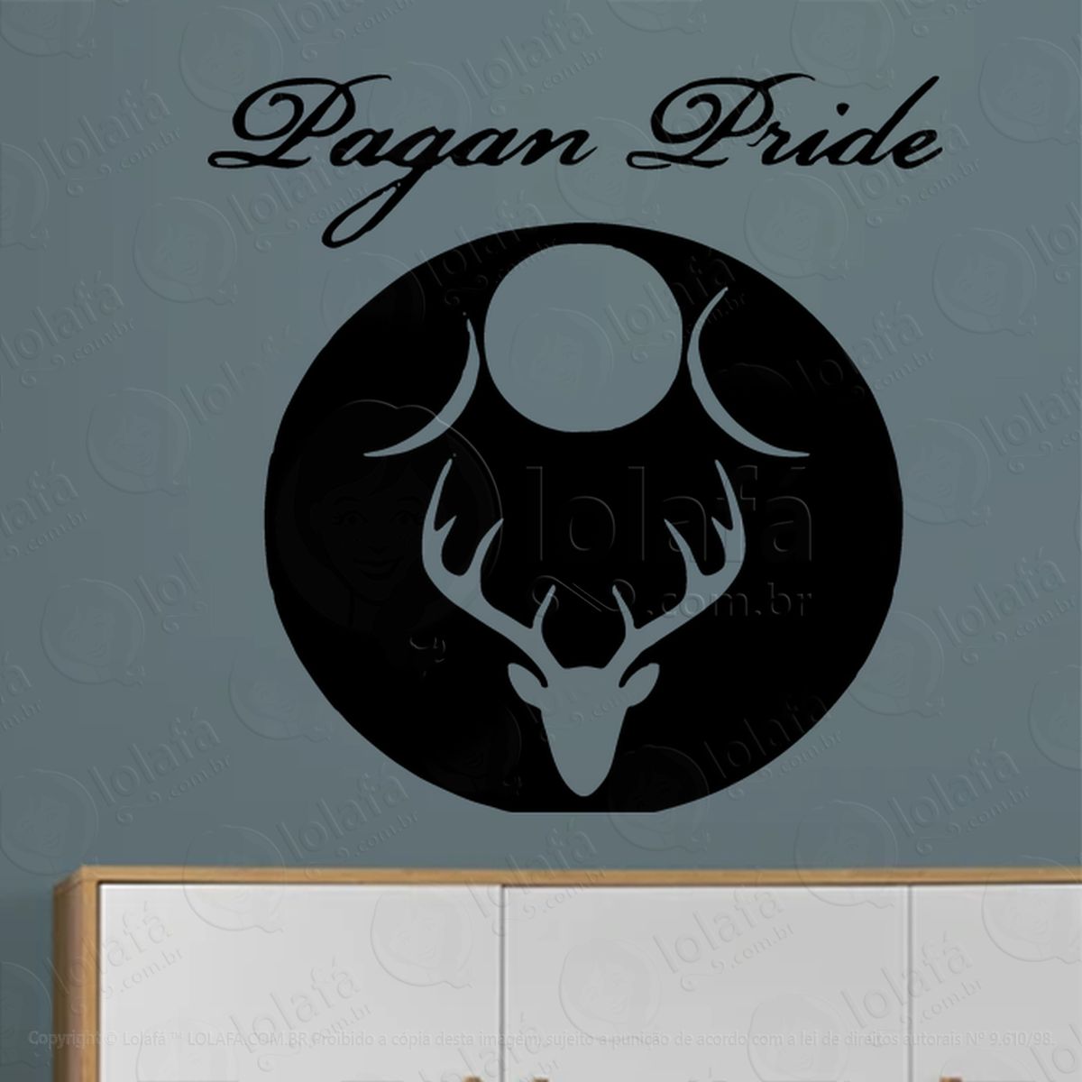 orgulho pagão pagan pride adesivos para altar ocultista mod:48