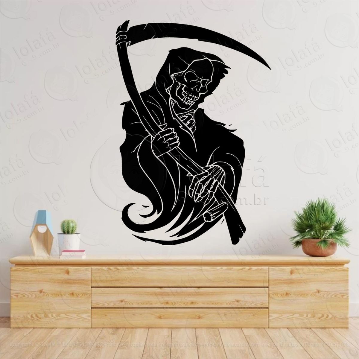 ceifador reaper adesivos para altar ocultista mod:56