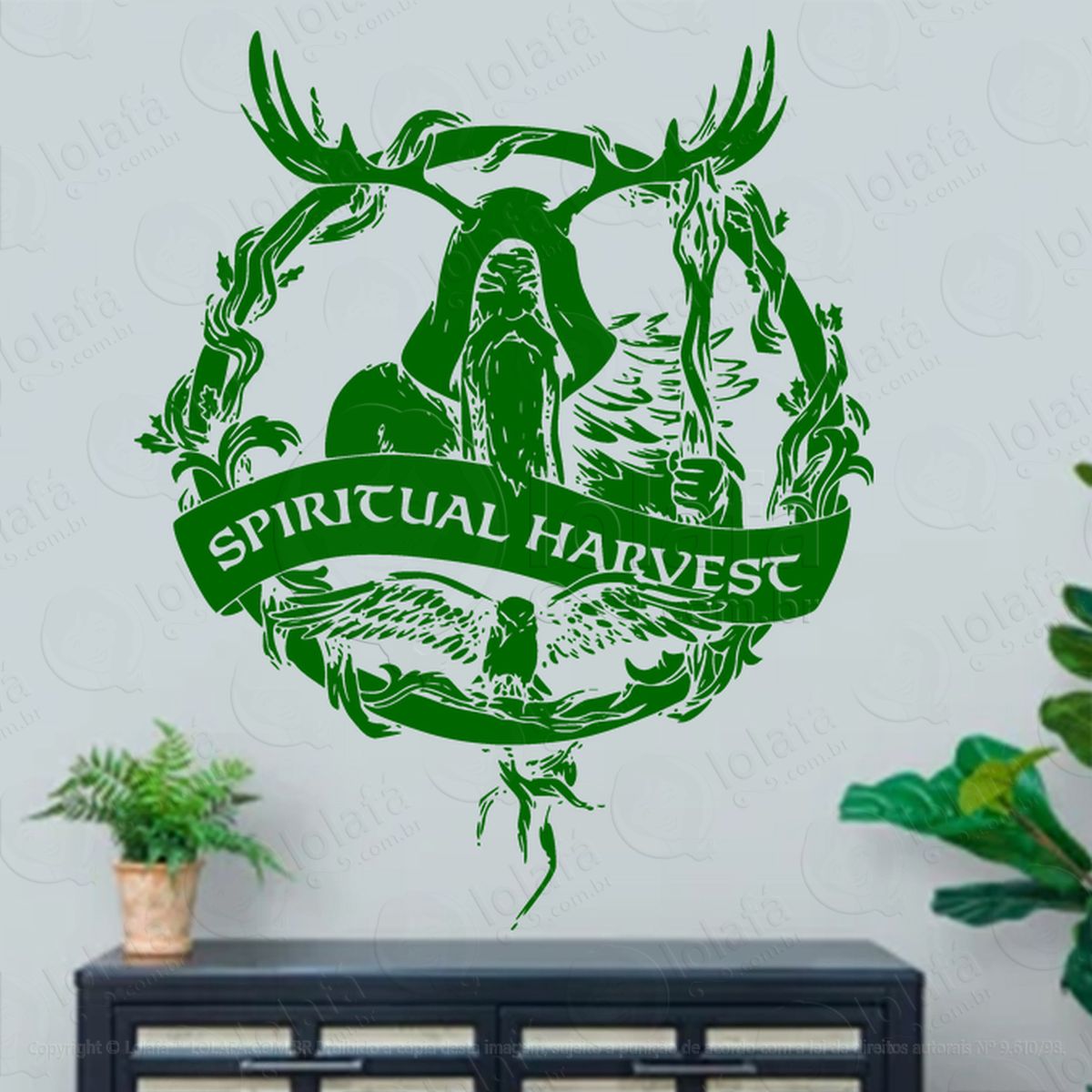 colheita espiritual spiritual harvest adesivos para altar ocultista mod:63