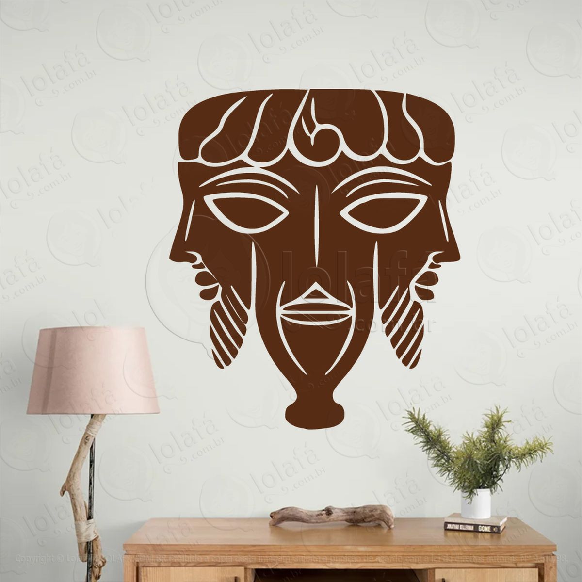 deus de três faces three faced god adesivos para altar ocultista mod:67