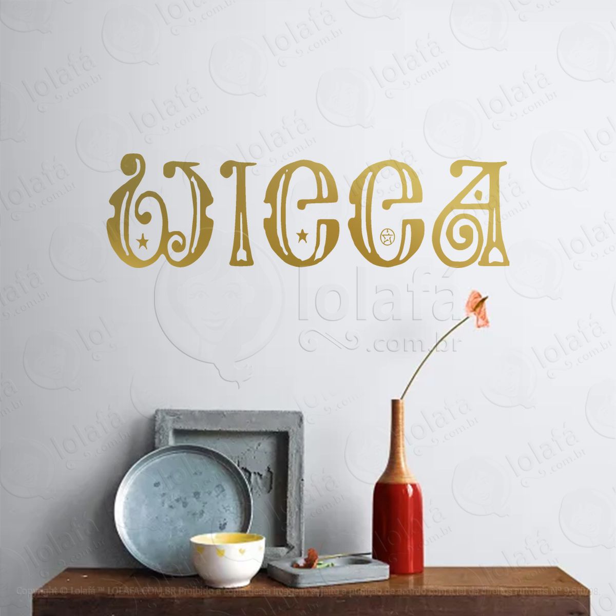 nome wicca adesivos para altar ocultista mod:135