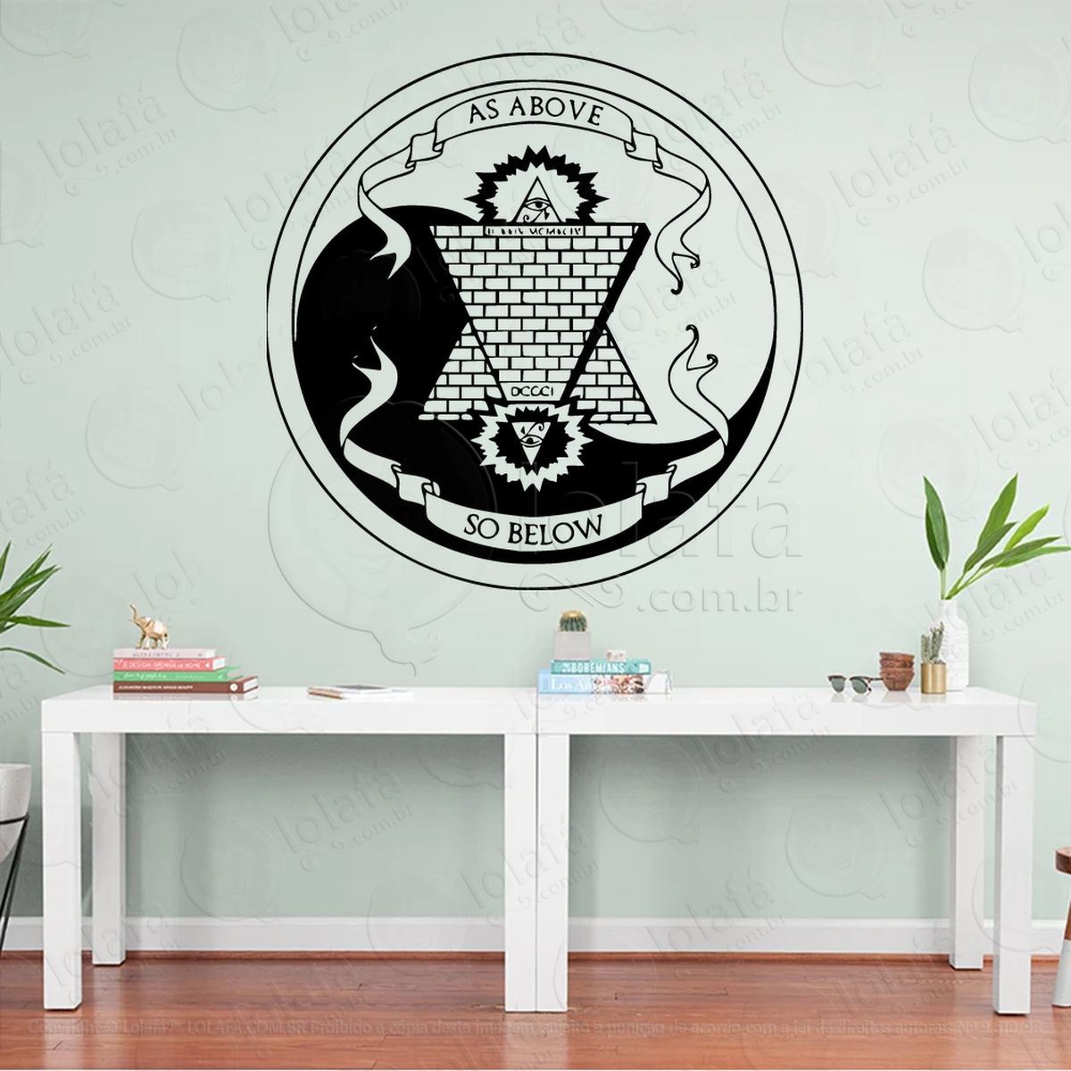 as above so below wheel adesivos para altar ocultista mod:150
