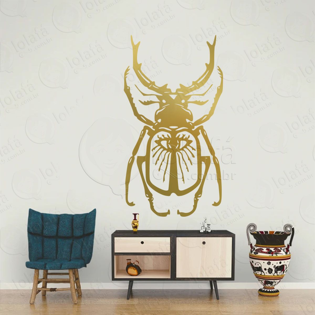 besouro beetle adesivos para altar ocultista mod:152