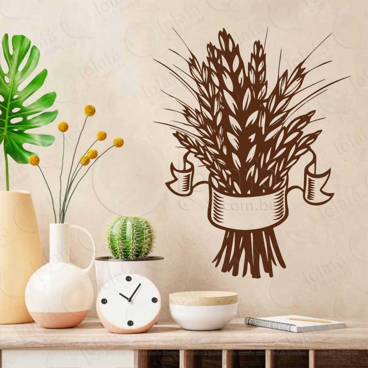 corn sheaf adesivos para altar ocultista mod:160