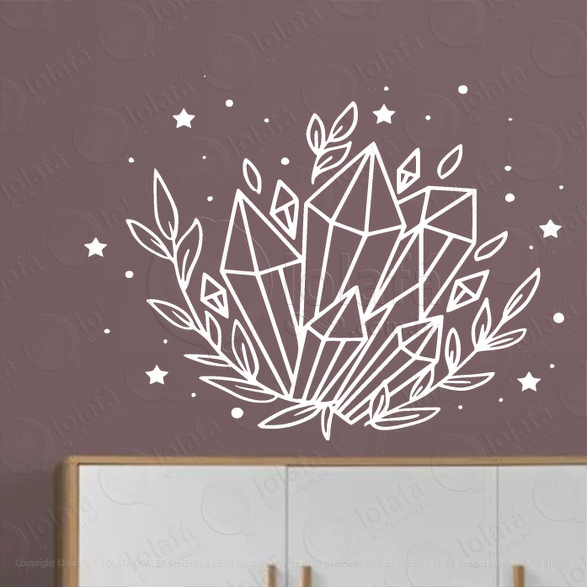 cristais adesivos para altar ocultista mod:166