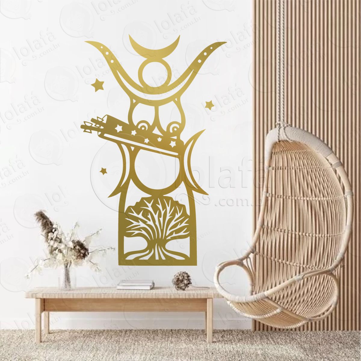 diana deusa da floresta goddess of the forest adesivos para altar ocultista mod:169