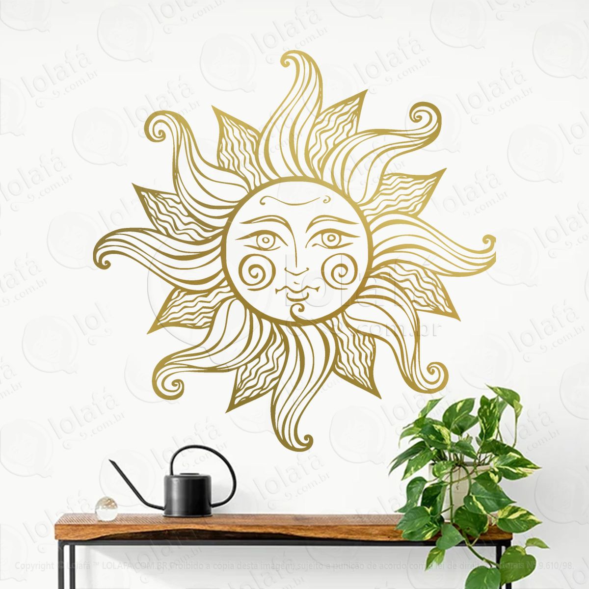 face do sol face sun adesivos para altar ocultista mod:172