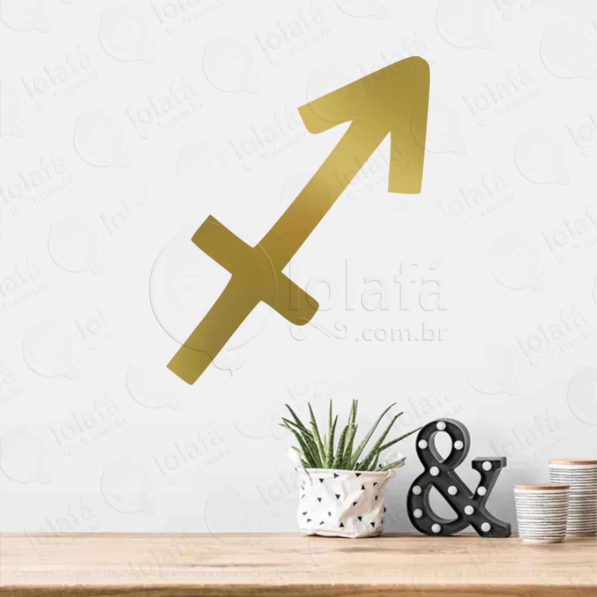 símbolo de sagitário astrologia sagittarius adesivos para altar ocultista mod:215