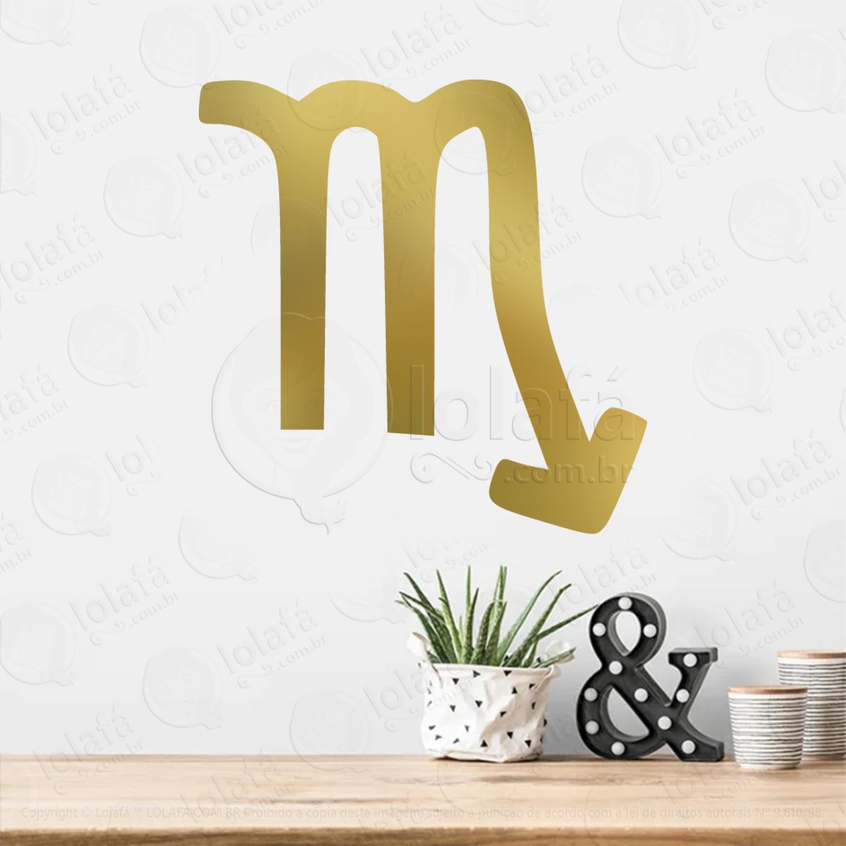 símbolo de escorpião astrologia scorpio adesivos para altar ocultista mod:217