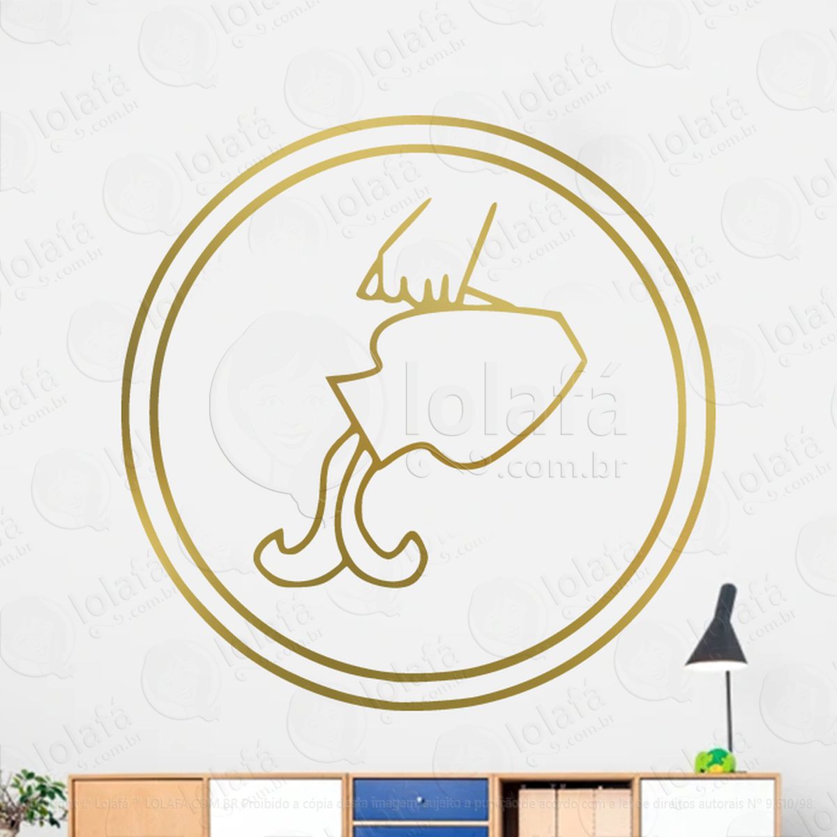 mandala signo de aquário astrologia aquarius adesivos para altar ocultista mod:218