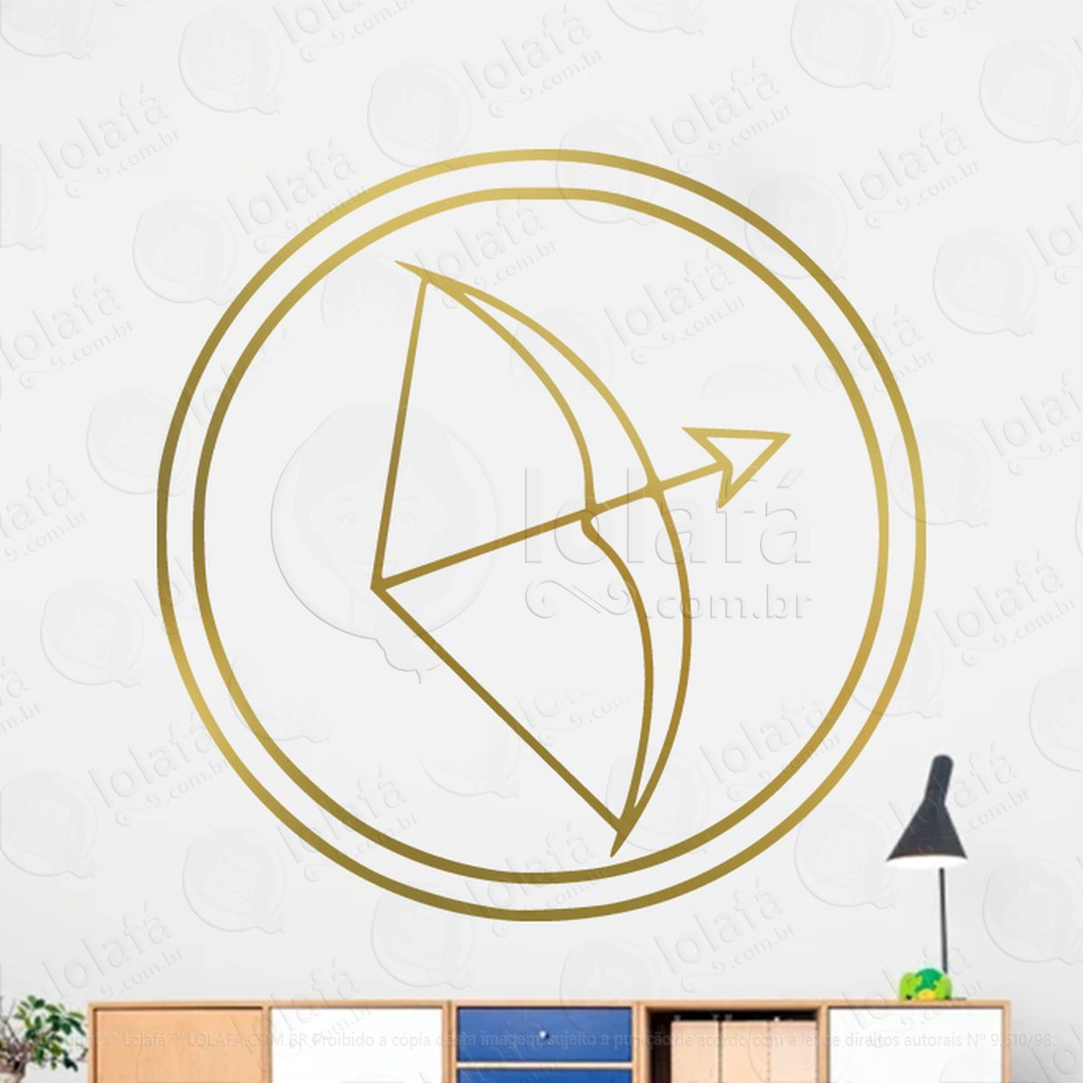 mandala signo de sagitários astrologia sagitaries adesivos para altar ocultista mod:227