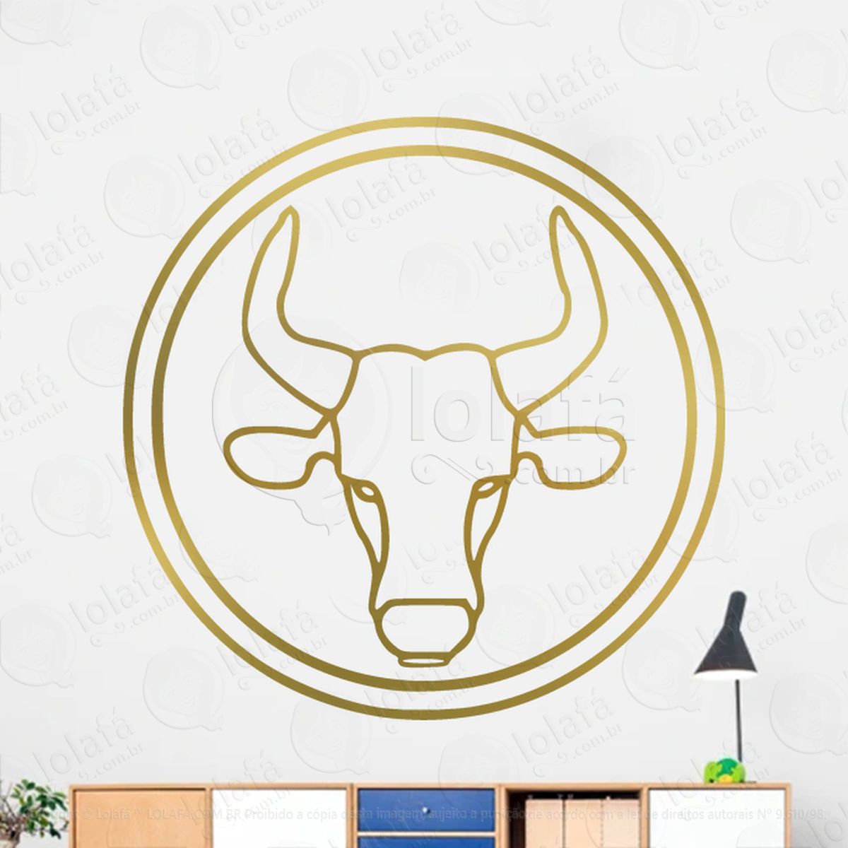 mandala signo de touro astrologia taurus adesivos para altar ocultista mod:229