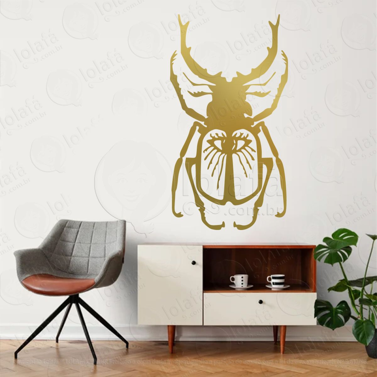 besouro beetle adesivos para altar ocultista mod:243