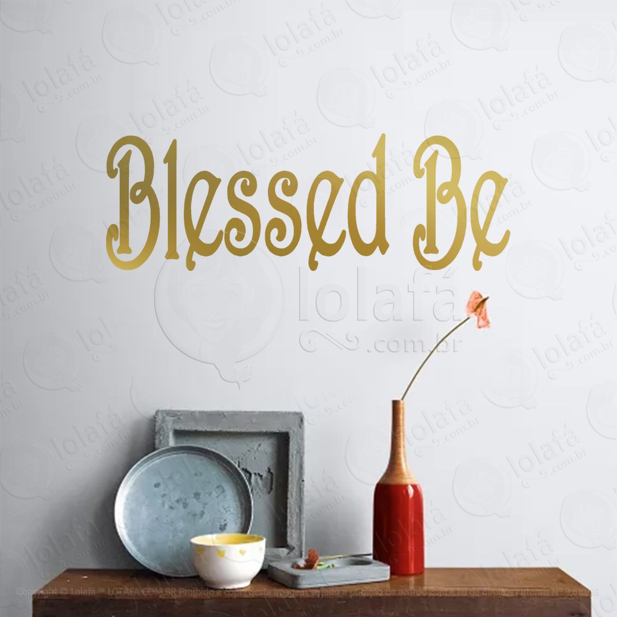 blessed be seja abençoado adesivos para altar ocultista mod:246