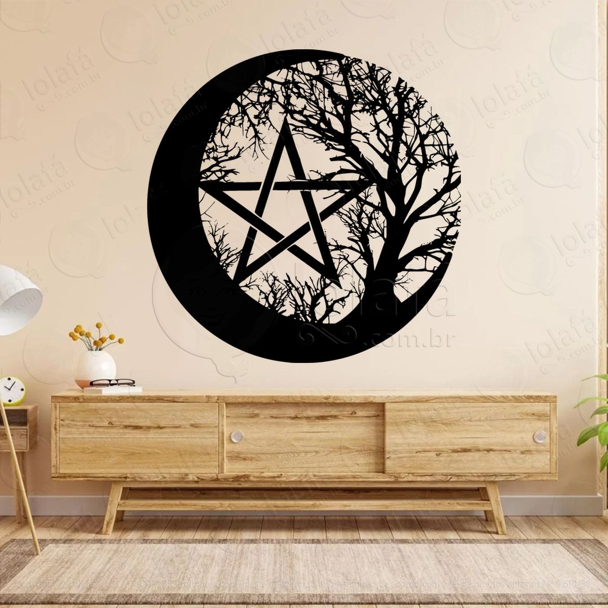 lua mística mystical moon adesivos para altar ocultista mod:264