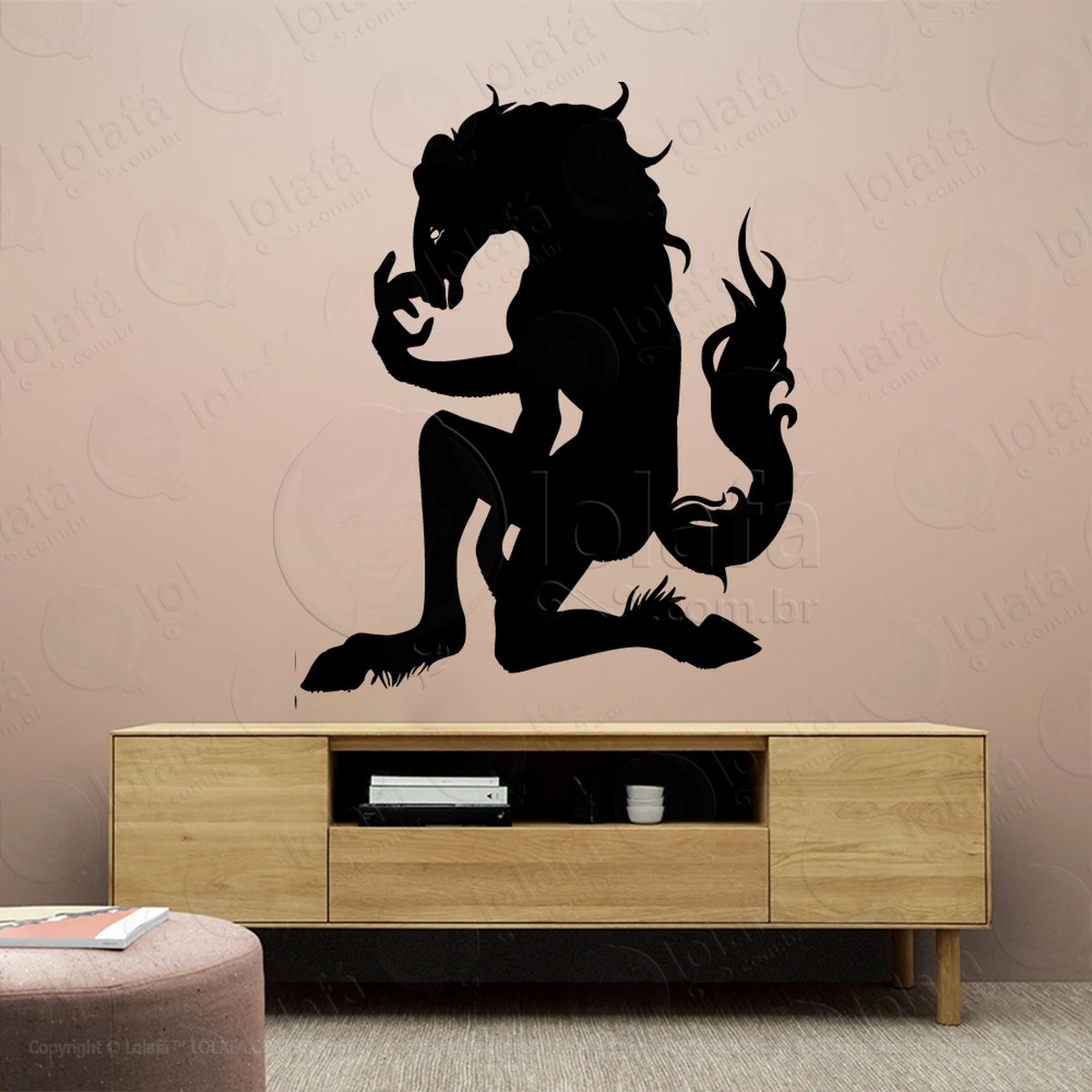xilogravura de orobas woodcut adesivos para altar ocultista mod:266