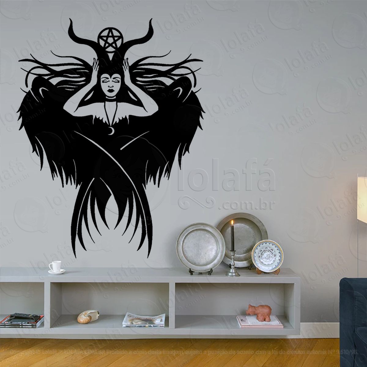 bruxaria malévolva wicca adesivos para altar ocultista mod:284