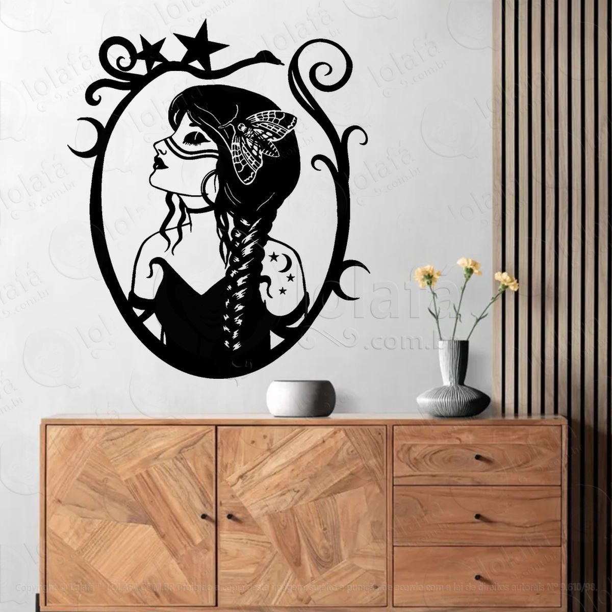 mariposa da morte witch bruxa adesivos para altar ocultista mod:304