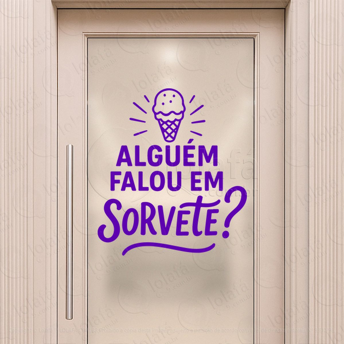alguém falou em sorvete sorveteria adesivos para vitrine mod:360
