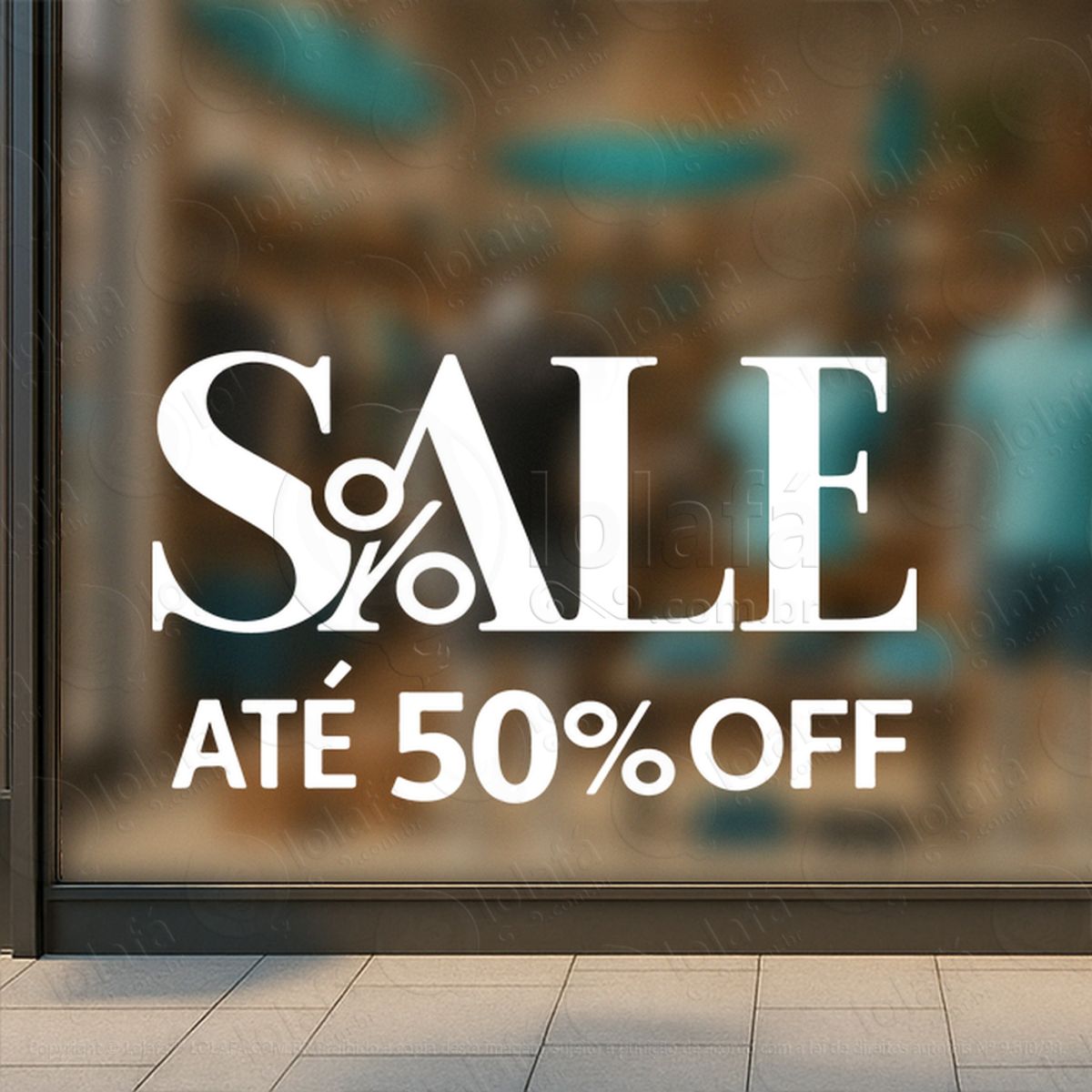 sale descontos loja adesivos para vitrine mod:532