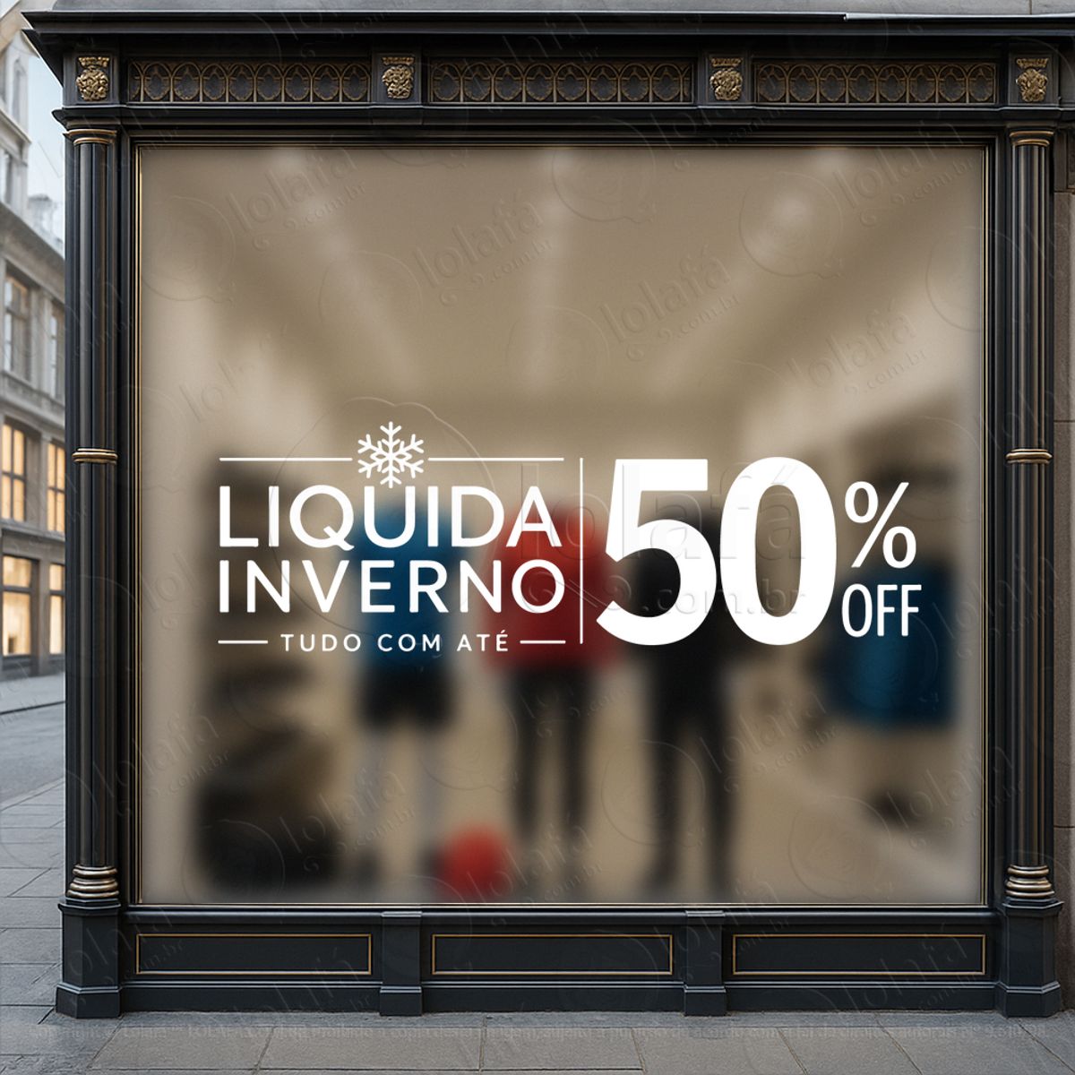 liquida inverno desconto loja adesivos para vitrine outono inverno mod:1073