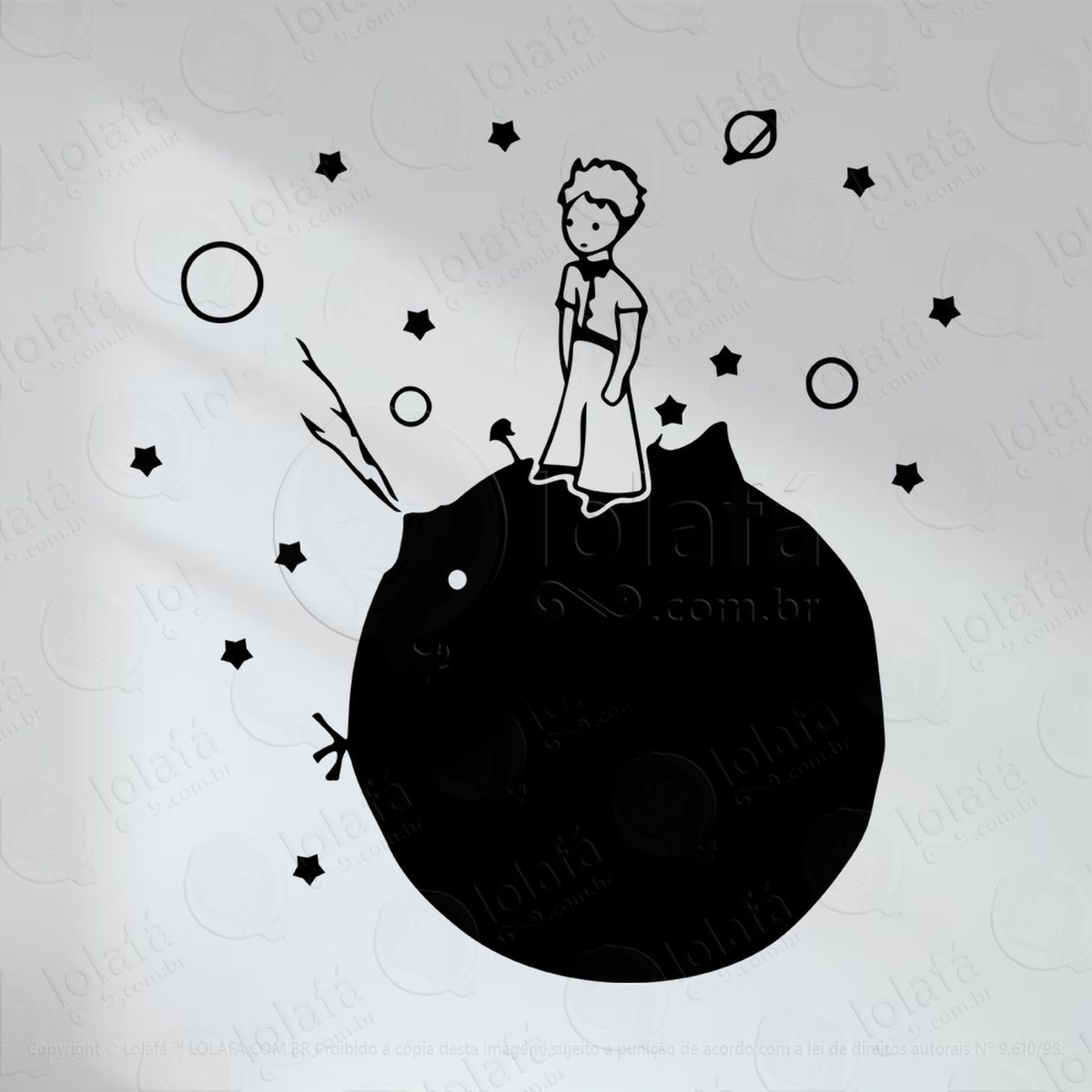planeta adesivo lousa quadro negro de parede para escrever com giz mod:72