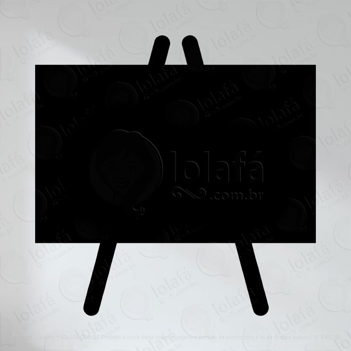 cavalete adesivos lousa mod:80