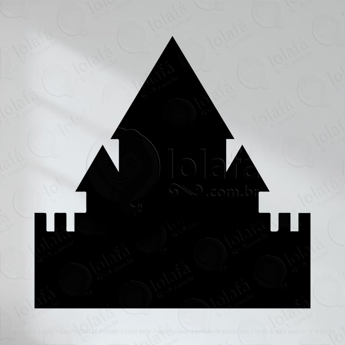 castelo adesivos lousa mod:82