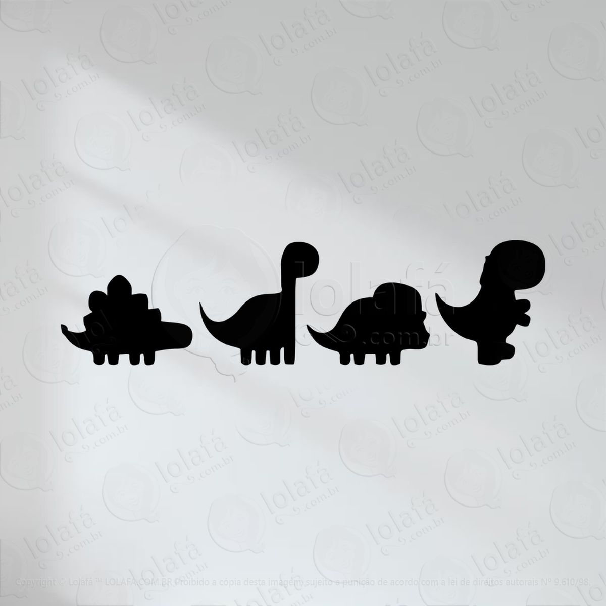 dinossauros adesivos lousa mod:113