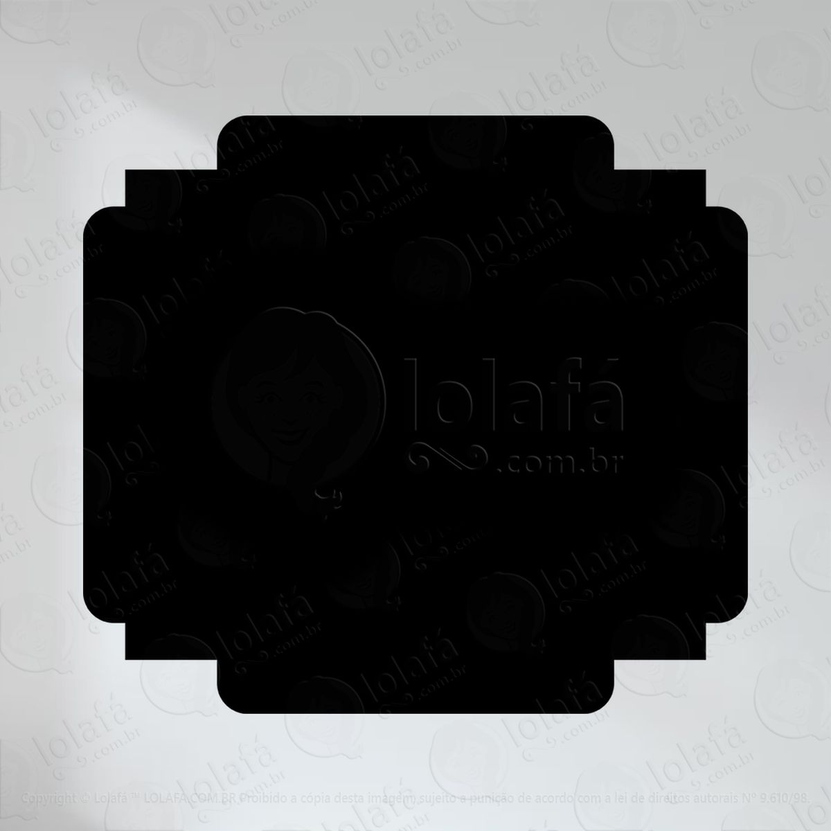 moldura adesivos lousa mod:115