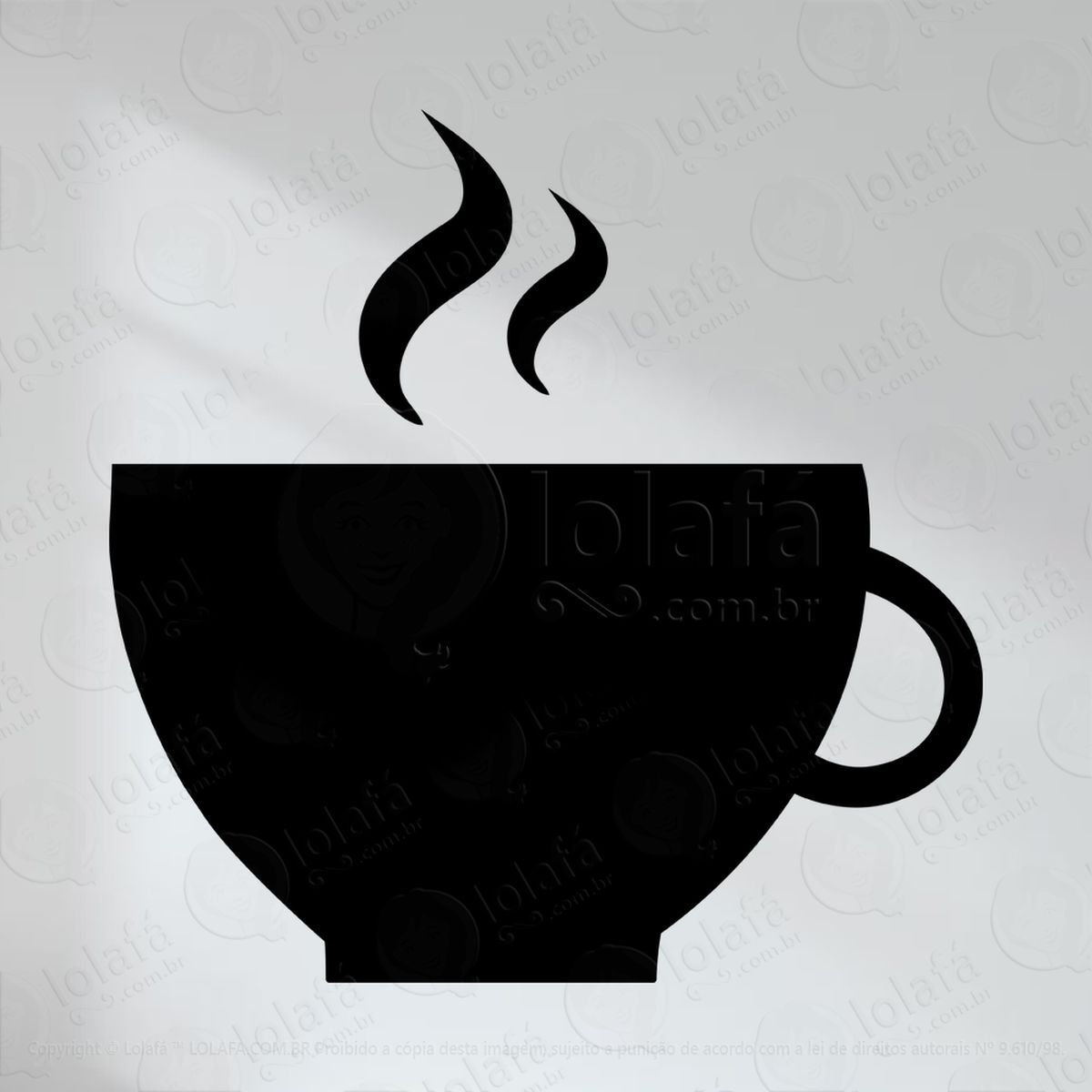 café adesivos lousa mod:119