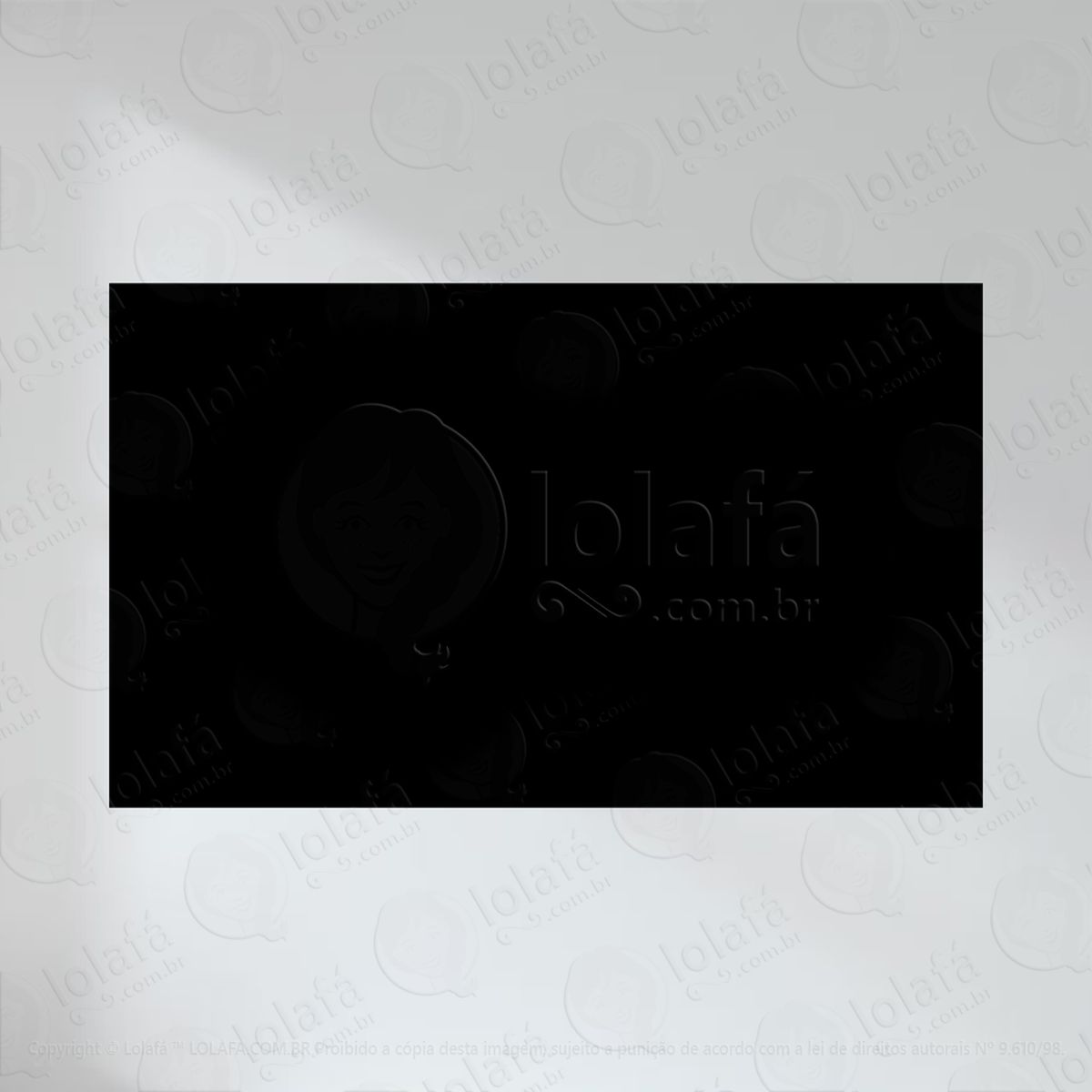 Metro Adesivo Lousa Quadro Negro de Parede para Escrever com Giz - Mod:323