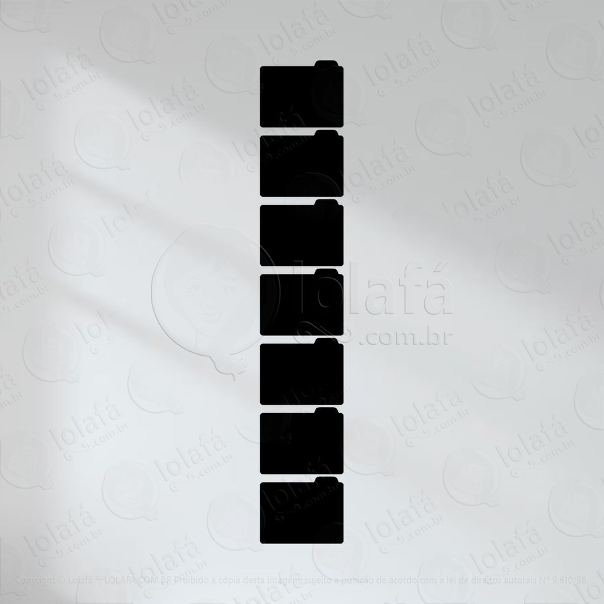 calendário semanal adesivos lousa mod:125