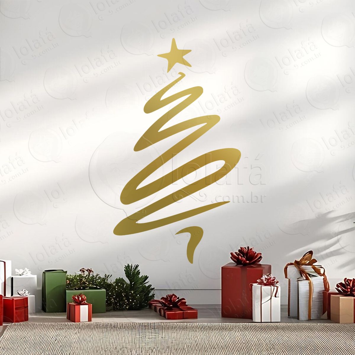 Árvore de natal adesivos de natal mod:1