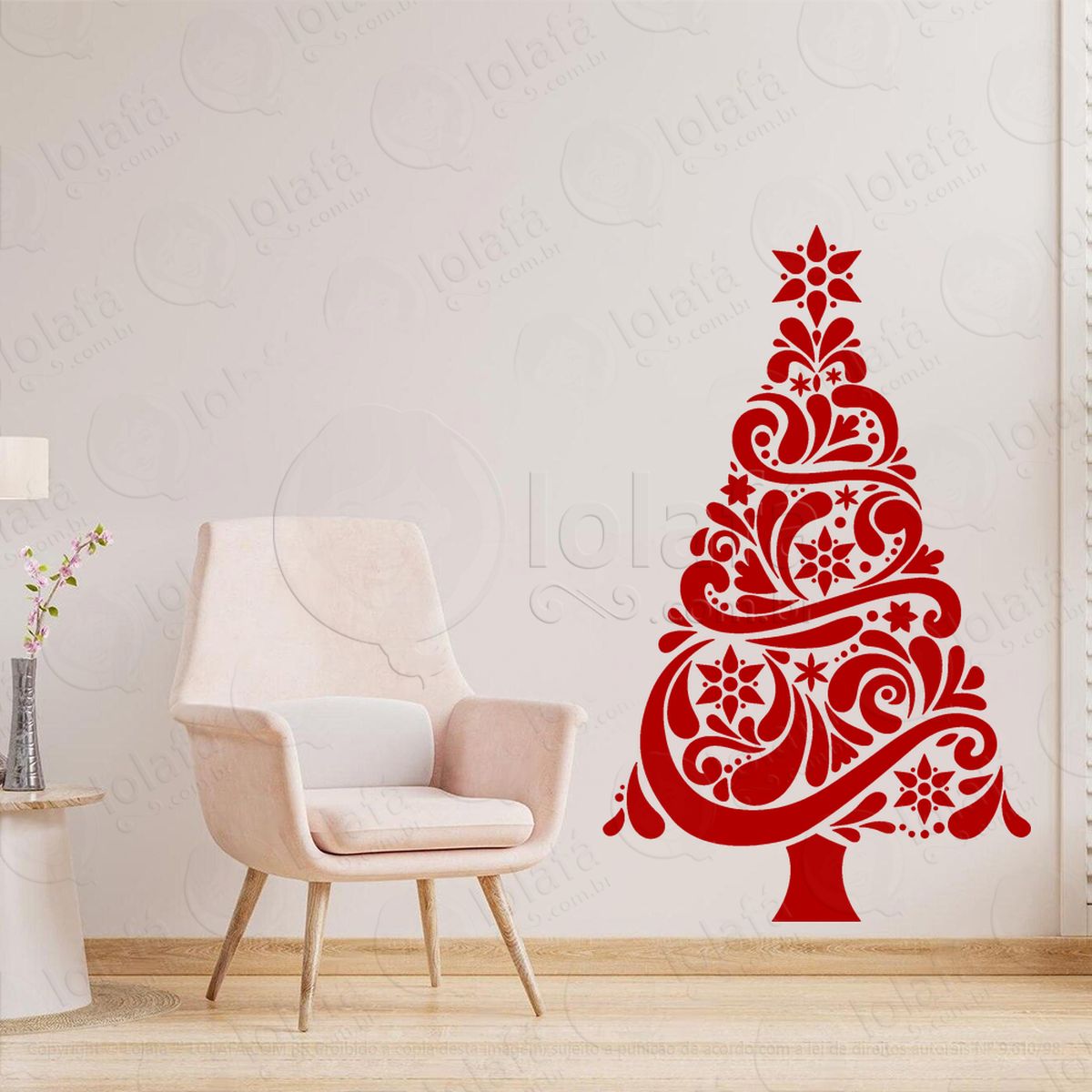 Árvore de natal adesivos de natal mod:15