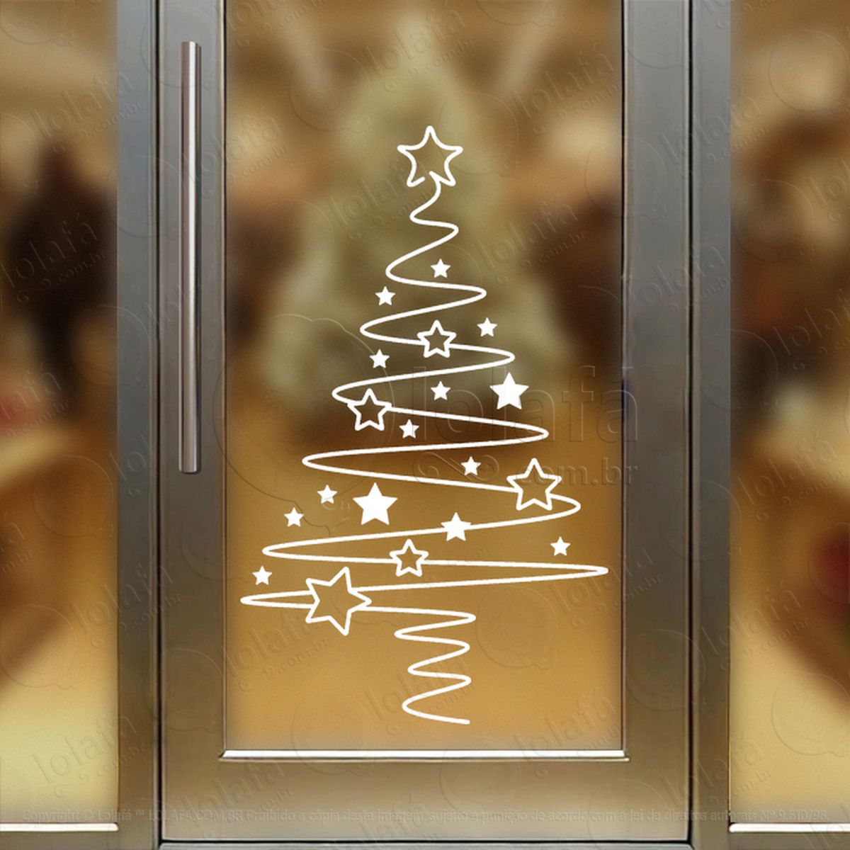 Árvore de natal adesivos de natal mod:19