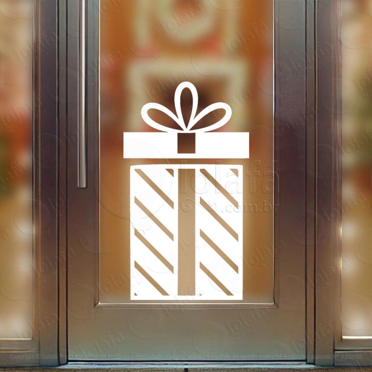 presente adesivos de natal mod:314