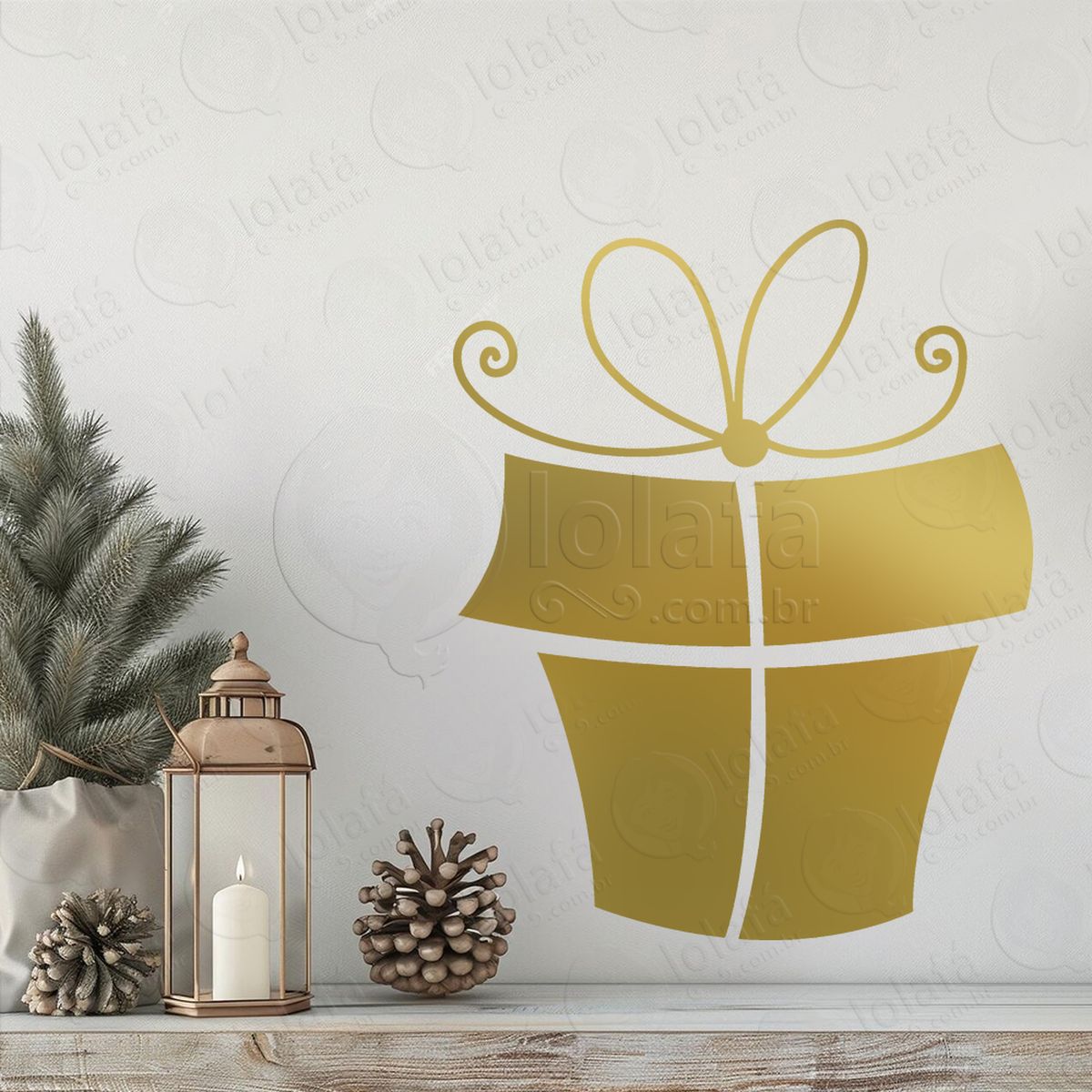 presente adesivos de natal mod:321