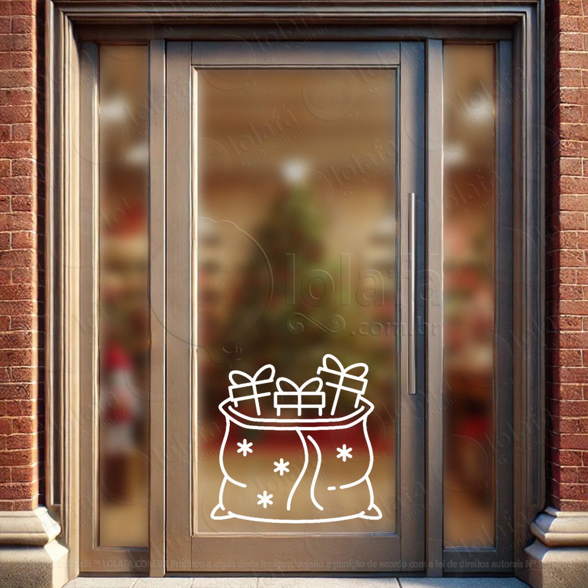 adesivo d natal 000332 2