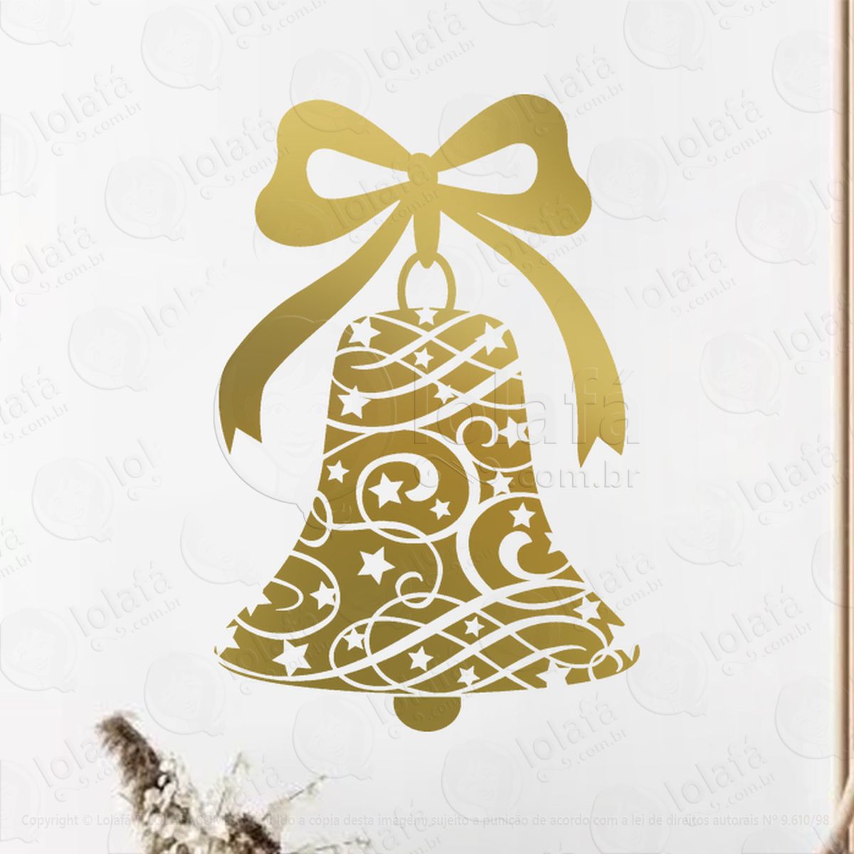 sino de natal adesivos de natal mod:343