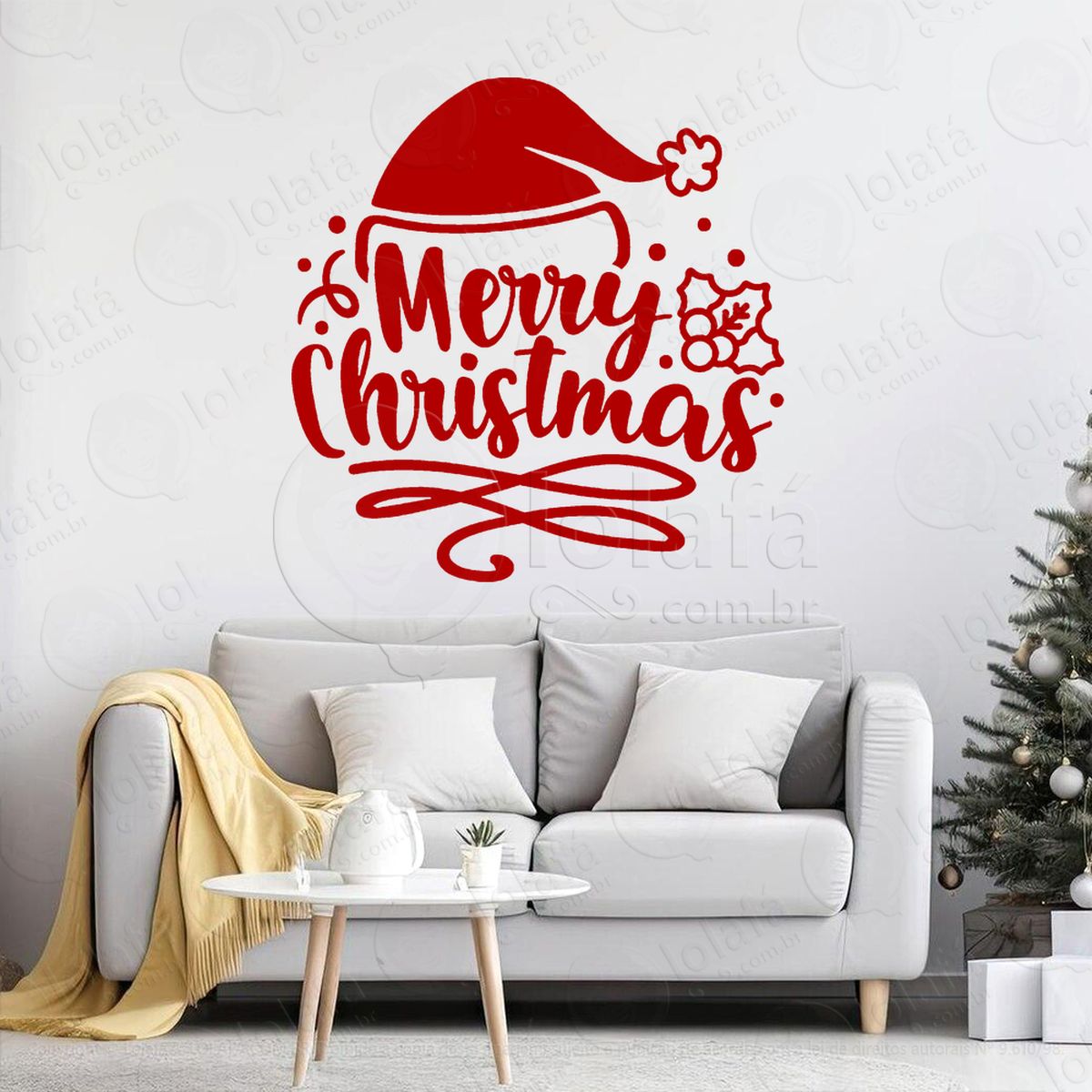 adesivo d natal 000450 2