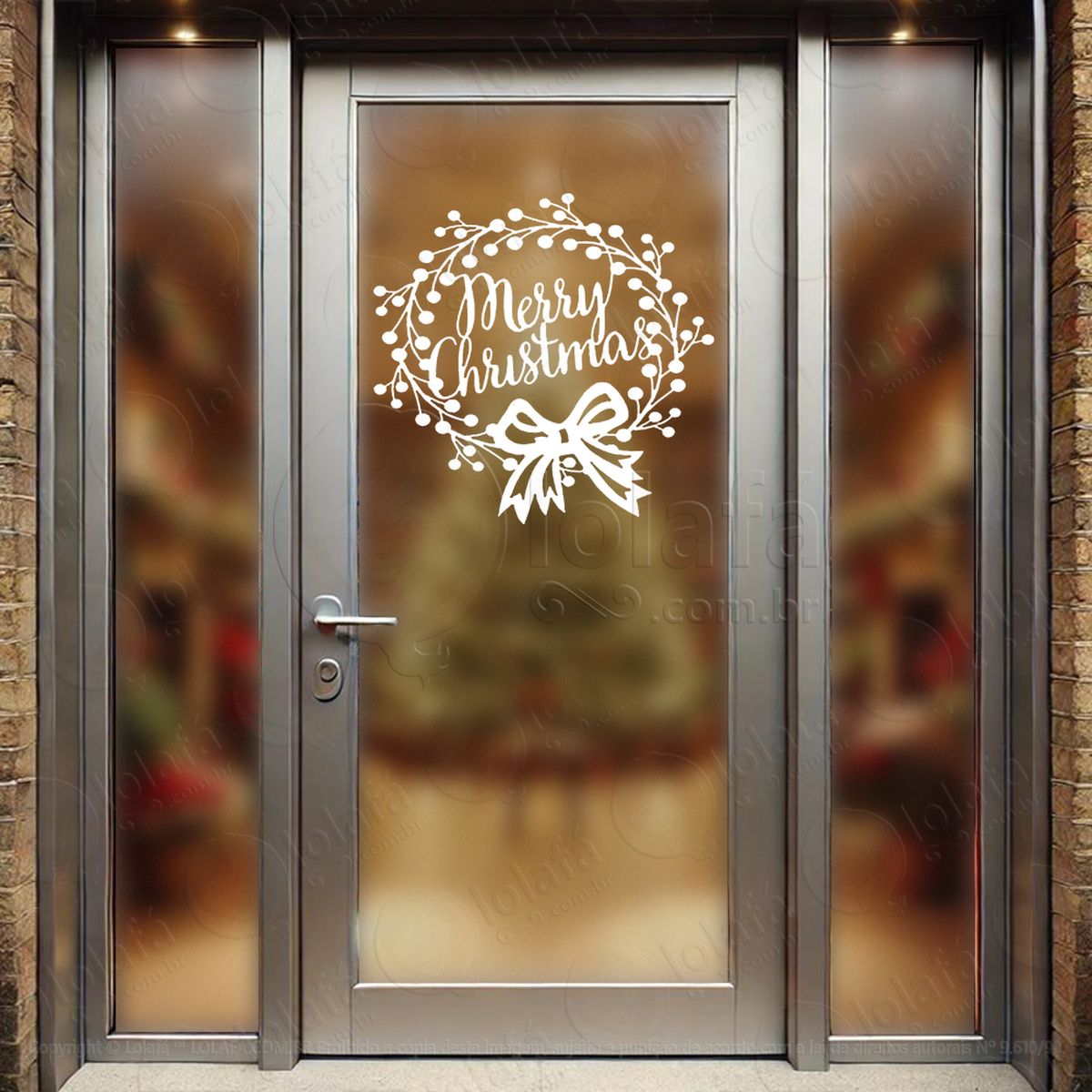 adesivo d natal 000555 2