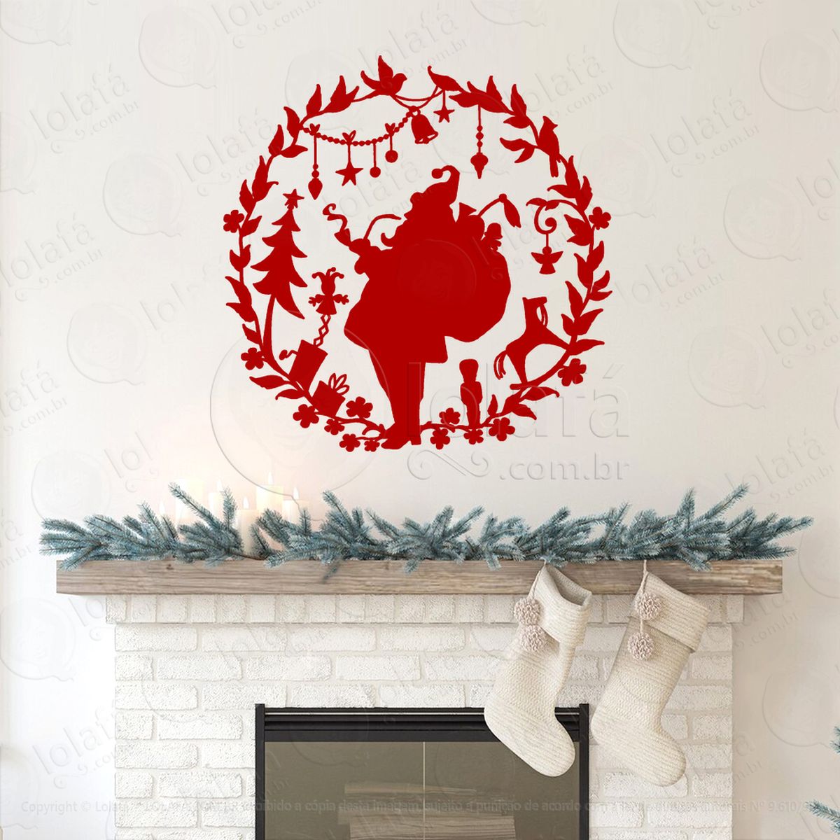 adesivo d natal 000562 2