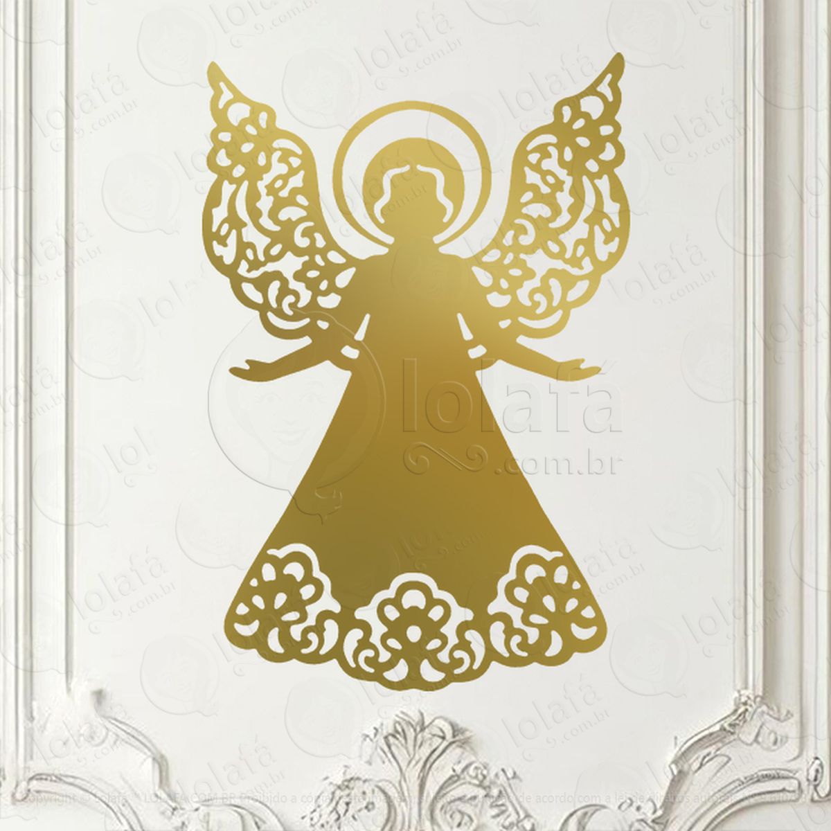 anjo adesivos de natal mod:630