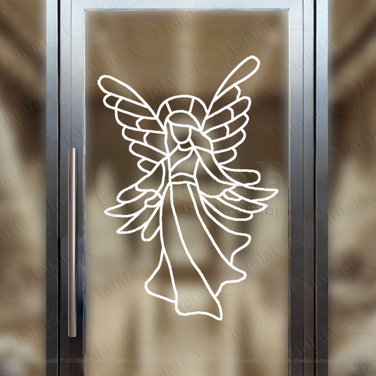 anjo adesivos de natal mod:632