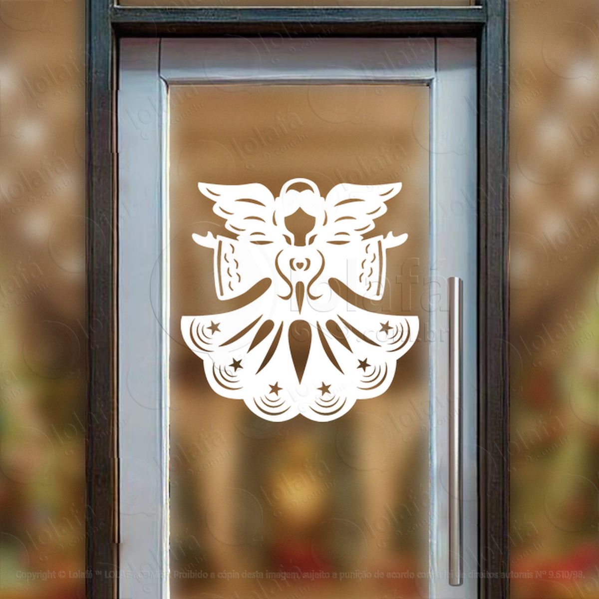 anjo adesivos de natal mod:634